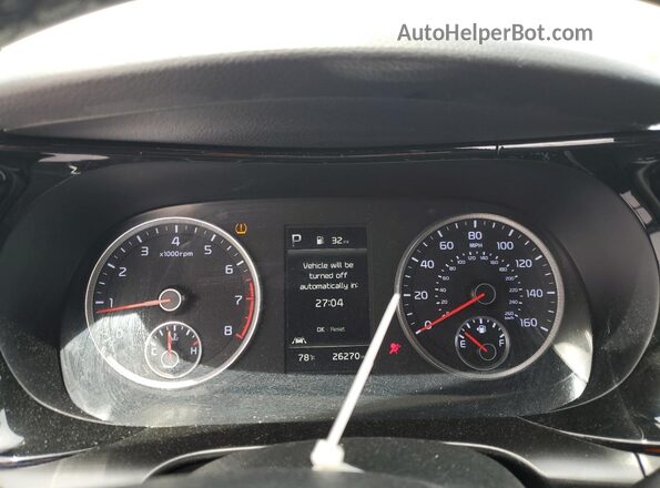 5XXG44J85PG170734 2023 KIA K5 Gray Instrument cluster view