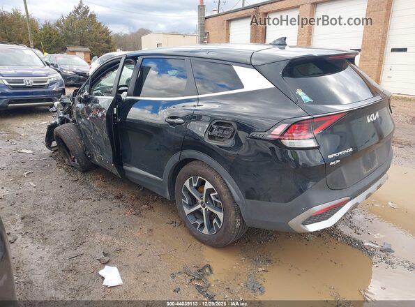 5XYK33AF9PG039999 2023 KIA SPORTAGE Black Задня ліва чверть