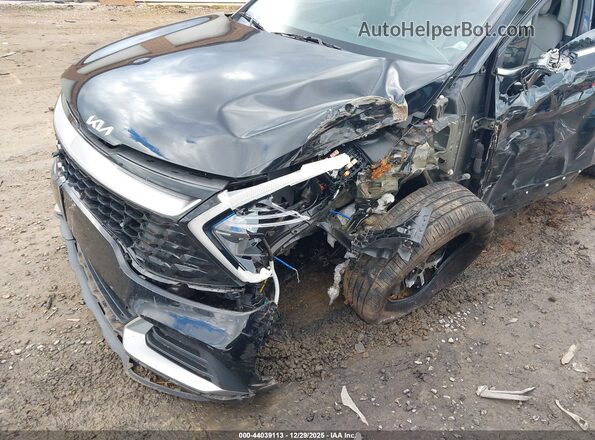 5XYK33AF9PG039999 2023 KIA SPORTAGE Black Вид спереду