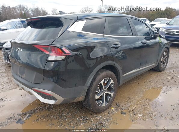 5XYK33AF9PG039999 2023 KIA SPORTAGE Black Задня права чверть