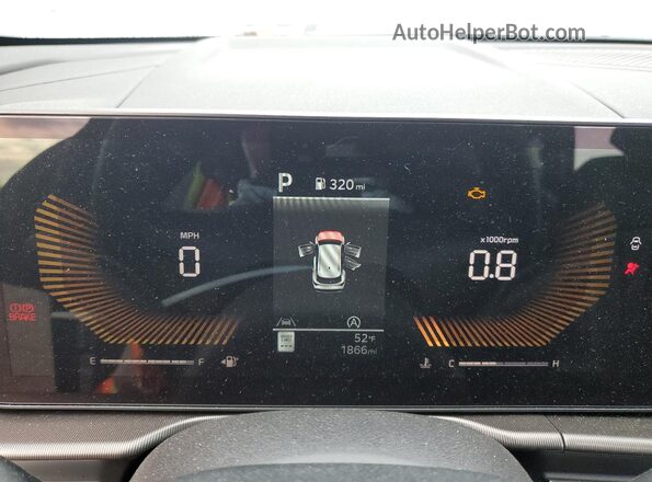 5XYK33DF3TG342248 2026 KIA SPORTAGE Charcoal Vista del cuadro de instrumentos