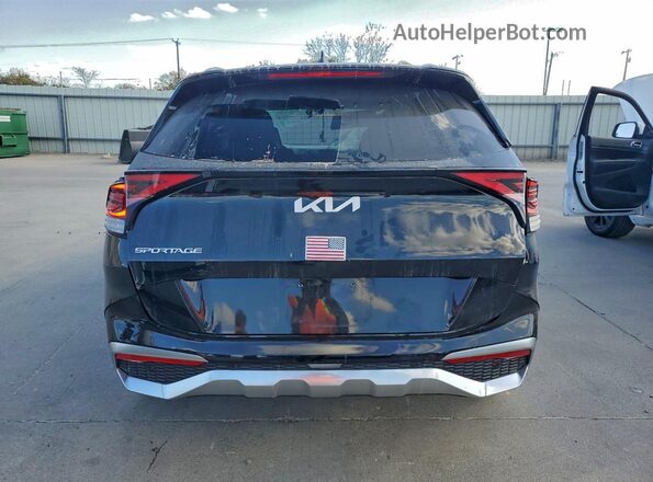 5XYK53AF7PG049229 2023 KIA SPORTAGE Black Rear view