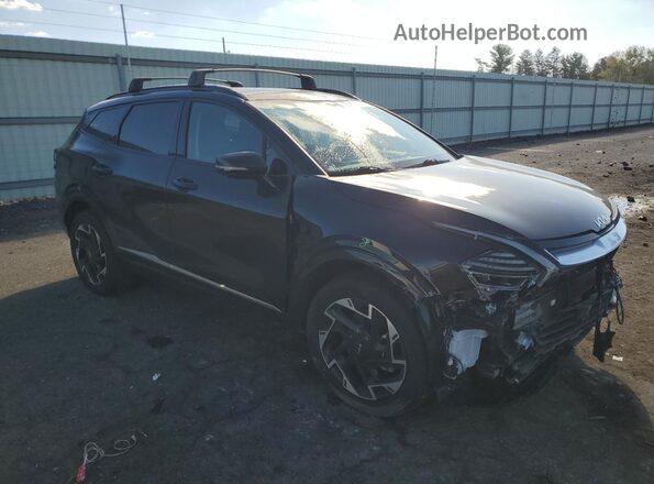 5XYK5CDF9RG195632 2024 KIA SPORTAGE Black Передня права чверть