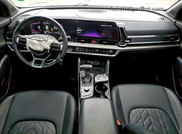 5XYK6CDF4RG158176 2024 KIA SPORTAGE Black Widok deski rozdzielczej