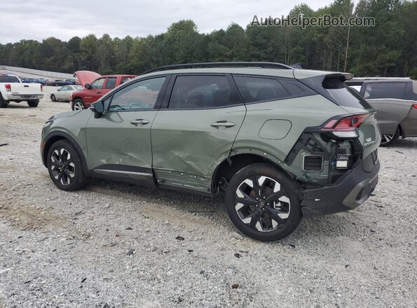 5XYK6CDF4RG190514 2024 KIA SPORTAGE Green Հետևի ձախ