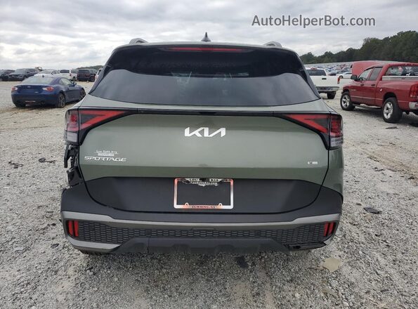 5XYK6CDF4RG190514 2024 KIA SPORTAGE Green Հետևի տեսք