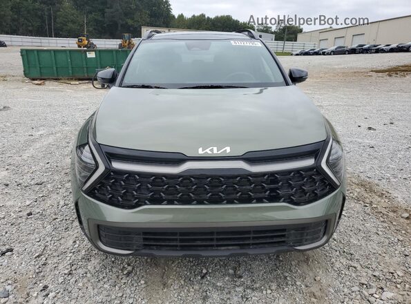 5XYK6CDF4RG190514 2024 KIA SPORTAGE Green Դիմացի տեսք