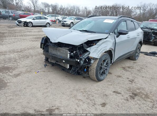 5XYK7CAF4PG033953 2023 KIA SPORTAGE Gray Front left