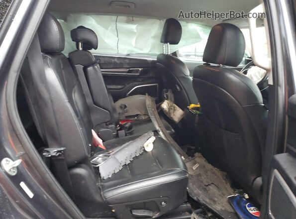 5XYP2DHC2MG098186 2021 KIA TELLURIDE Серый Вид задней части салона