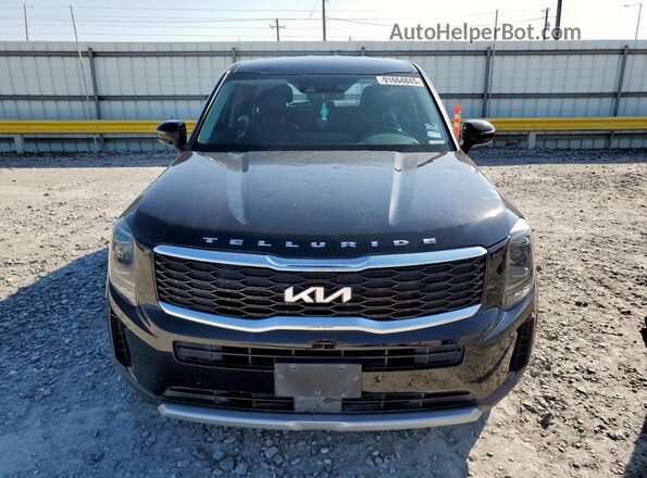5XYP2DHC9NG272207 2022 KIA TELLURIDE Black წინა ხედი