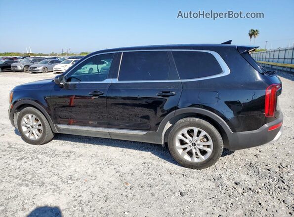 5XYP2DHC9NG272207 2022 KIA TELLURIDE Black უკანა მარცხენა