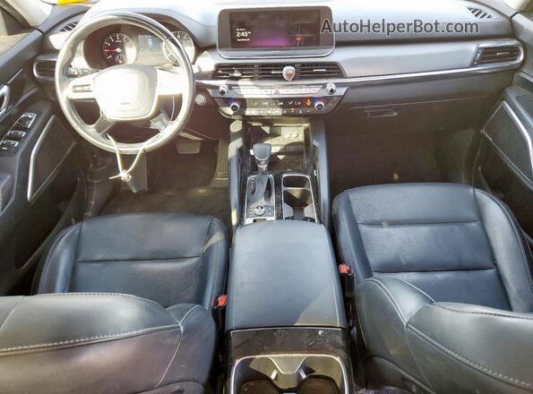 5XYP2DHC9NG272207 2022 KIA TELLURIDE Black წინა პანელის ხედი