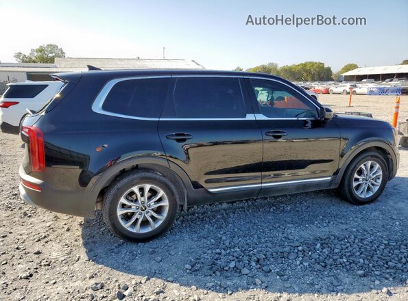 5XYP2DHC9NG272207 2022 KIA TELLURIDE Black უკანა მარჯვენა