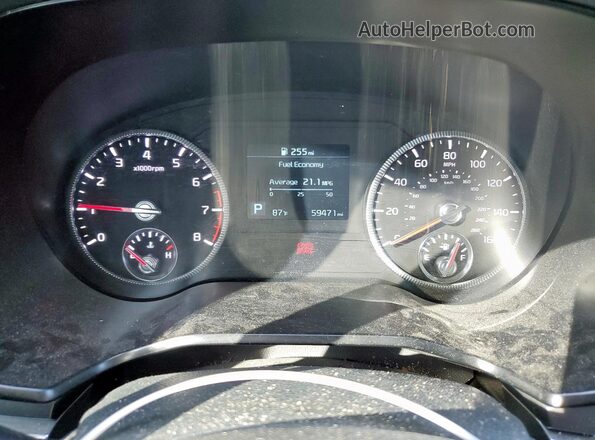 5XYP2DHC9NG272207 2022 KIA TELLURIDE Black ხელსაწყოთა პანელის ხედი