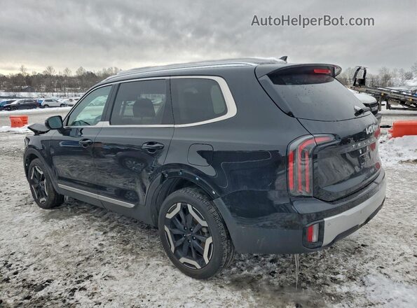 5XYP34GC4PG328412 2023 KIA TELLURIDE Black უკანა მარცხენა