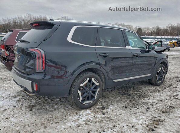 5XYP34GC4PG328412 2023 KIA TELLURIDE Black უკანა მარჯვენა