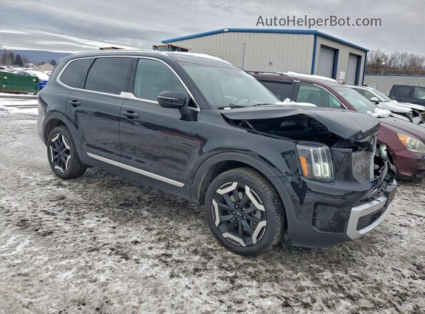 5XYP34GC4PG328412 2023 KIA TELLURIDE Black წინა მარჯვენა
