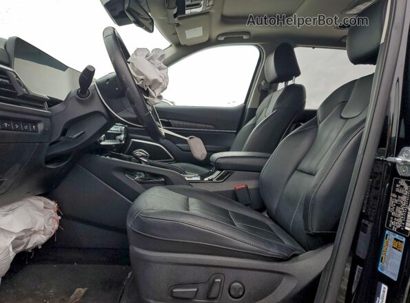 5XYP34GC4PG328412 2023 KIA TELLURIDE Black წინა სალონის ხედი
