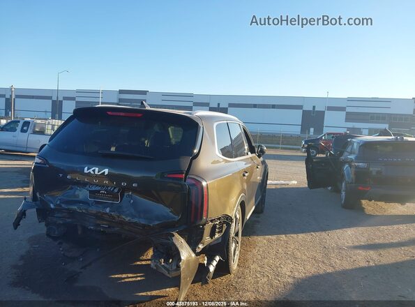 5XYP34GC5PG339399 2023 KIA TELLURIDE Black Tył prawy