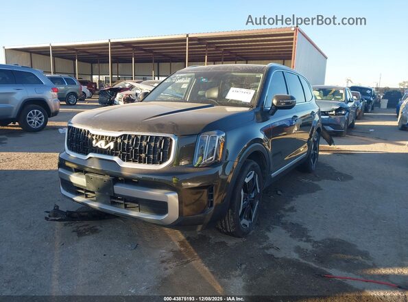 5XYP34GC5PG339399 2023 KIA TELLURIDE Black Przód lewy