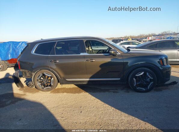 5XYP34GC5PG339399 2023 KIA TELLURIDE Black Widok zestawu wskaźników