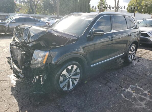 5XYP34HC2MG190458 2021 KIA TELLURIDE Черный 