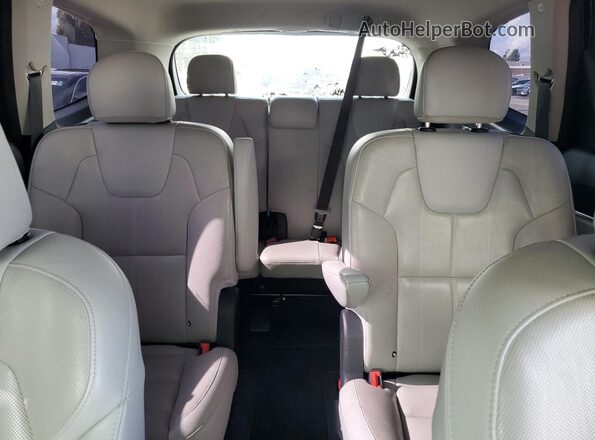 5XYP34HC2MG190458 2021 KIA TELLURIDE Черный Вид задних сидений