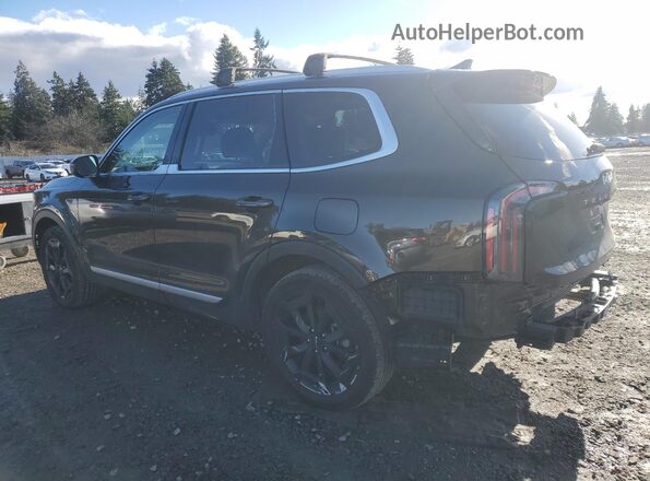 5XYP3DGC3PG403391 2023 KIA TELLURIDE Charcoal Trasero izquierdo