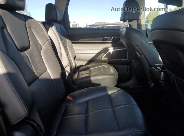 5XYP3DGC3PG403391 2023 KIA TELLURIDE Charcoal Vista interior trasera