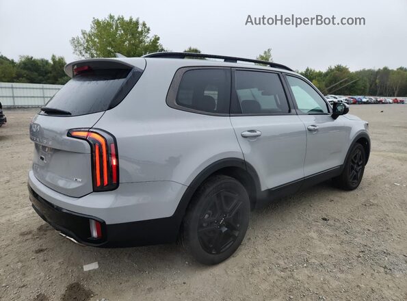 5XYP3DGC3RG460239 2024 KIA TELLURIDE Gray Trasero derecho