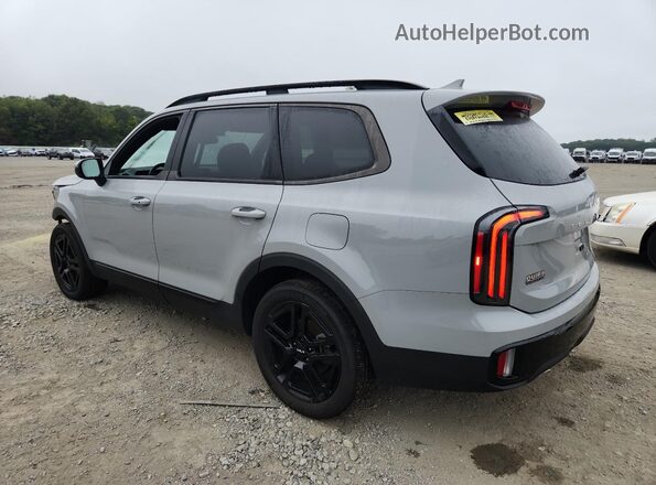 5XYP3DGC3RG460239 2024 KIA TELLURIDE Gray Trasero izquierdo