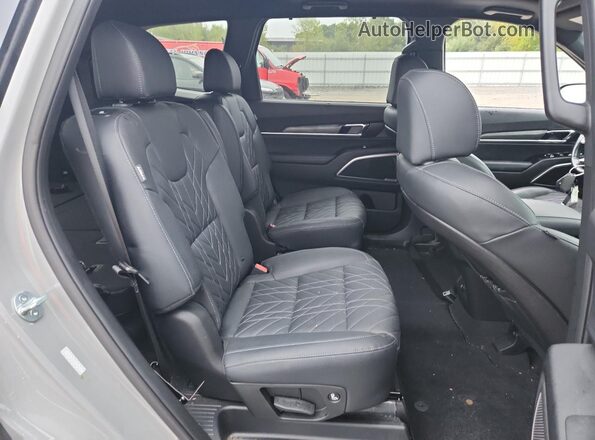 5XYP3DGC3RG460239 2024 KIA TELLURIDE Gray Vista interior trasera