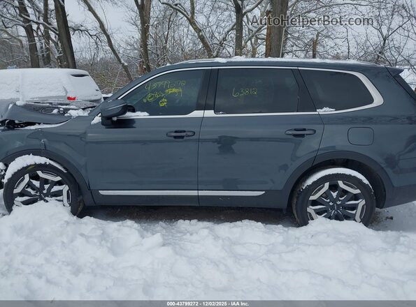 5XYP3DGC6PG333451 2023 KIA TELLURIDE Серый Панорамный вид салона 360°