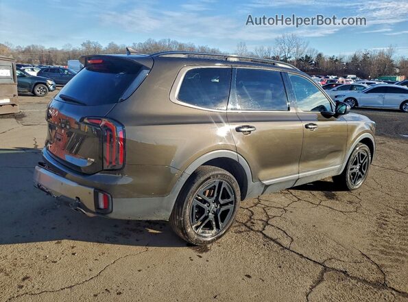 5XYP3DGC6PG346975 2023 KIA TELLURIDE Charcoal Задня права чверть