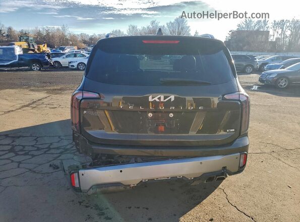 5XYP3DGC6PG346975 2023 KIA TELLURIDE Charcoal Вид ззаду