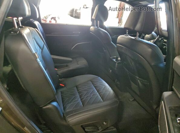 5XYP3DGC6PG346975 2023 KIA TELLURIDE Charcoal Вид задніх сидінь