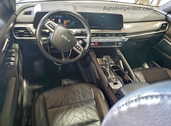 5XYP3DGC6PG346975 2023 KIA TELLURIDE Charcoal Вид панелі приладів