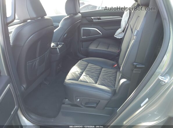 5XYP3DGC7SG698097 2025 KIA TELLURIDE Green VIN კოდის სტიკერის ხედი