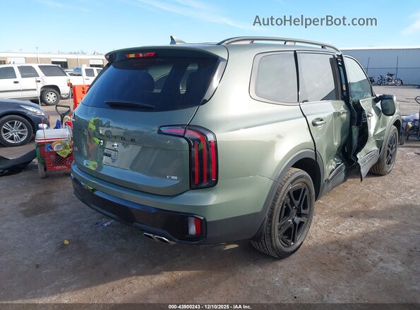 5XYP3DGC7SG698097 2025 KIA TELLURIDE Green უკანა მარჯვენა