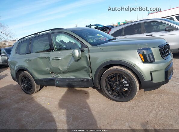 5XYP3DGC7SG698097 2025 KIA TELLURIDE Green უკანა სალონის ხედი