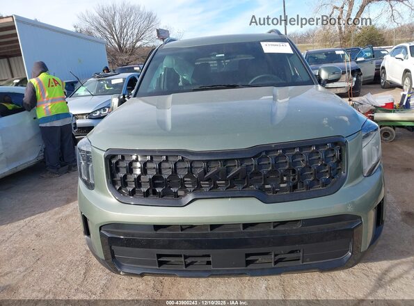 5XYP3DGC7SG698097 2025 KIA TELLURIDE Green ხელსაწყოთა პანელის ხედი