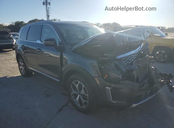 5XYP3DHC6MG106660 2021 KIA TELLURIDE Charcoal Delantero derecho