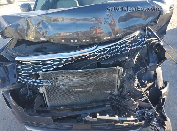 5XYP3DHC6MG106660 2021 KIA TELLURIDE Charcoal Vista del compartimento del motor