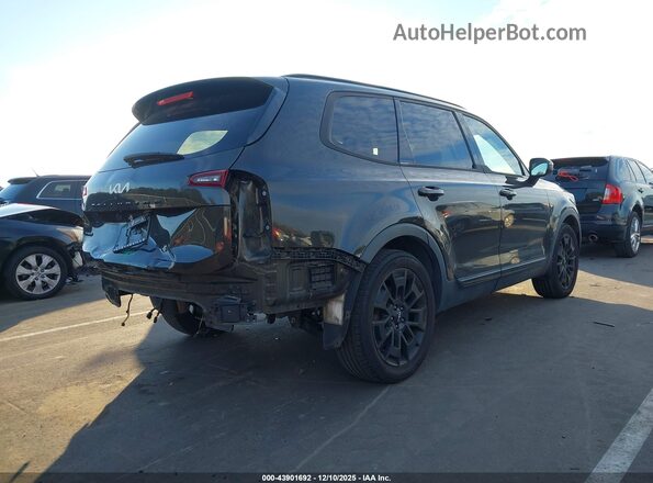 5XYP3DHC6NG201558 2022 KIA TELLURIDE Зеленый Задняя правая четверть