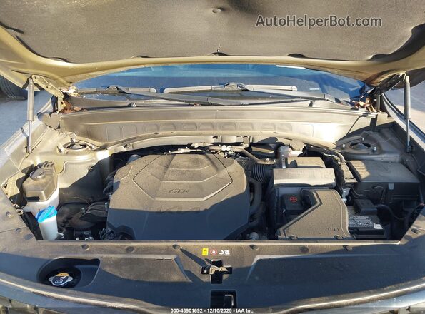 5XYP3DHC6NG201558 2022 KIA TELLURIDE Зеленый Вид сзади