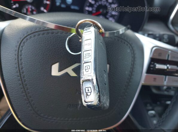 5XYP3DHC6NG201558 2022 KIA TELLURIDE Зеленый Вид панели приборов