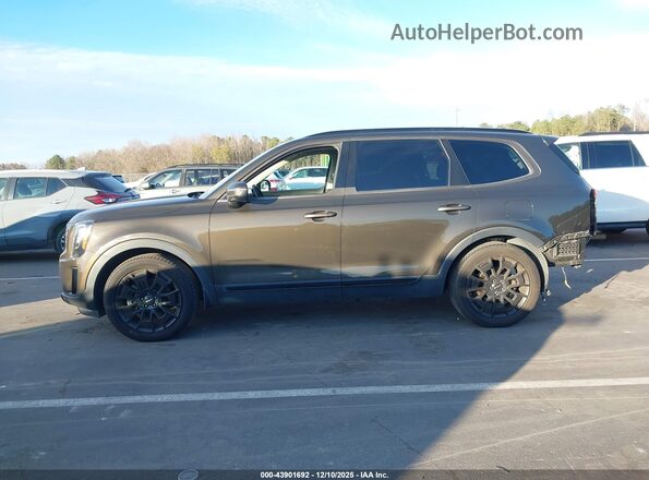 5XYP3DHC6NG201558 2022 KIA TELLURIDE Зеленый 