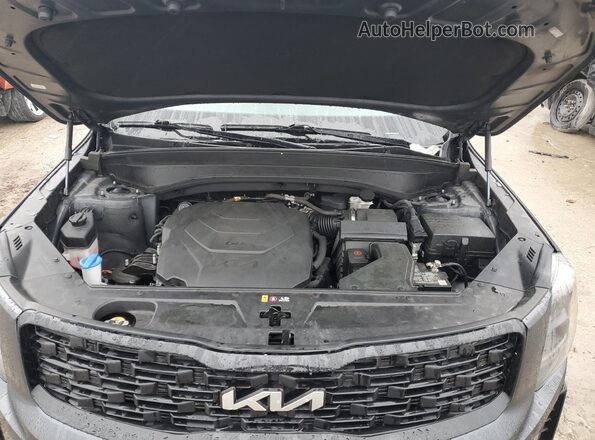 5XYP3DHC9NG247448 2022 KIA TELLURIDE Blue Շարժիչի բաժամունքի տեսք