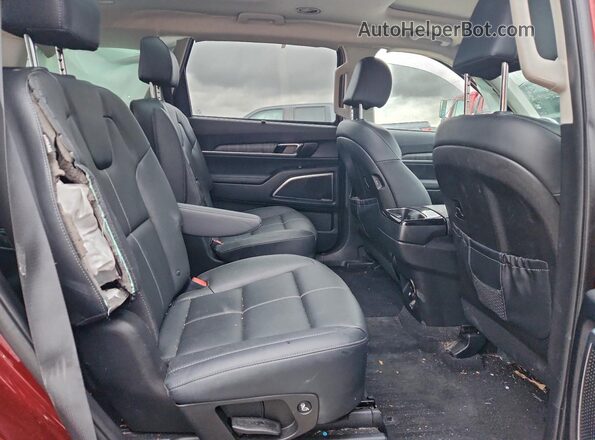 5XYP54GC3PG394833 2023 KIA TELLURIDE Burgundy Սալոնի հետևի տեսք