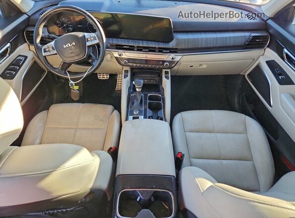 5XYP54GC6PG358229 2023 KIA TELLURIDE White Vista del salpicadero